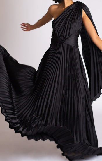 Mabela - negro - Lend the Trend renta de vestidos mexico