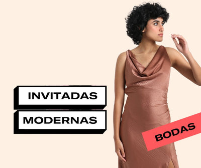 Invitadas modernas, igual a vestidos modernos