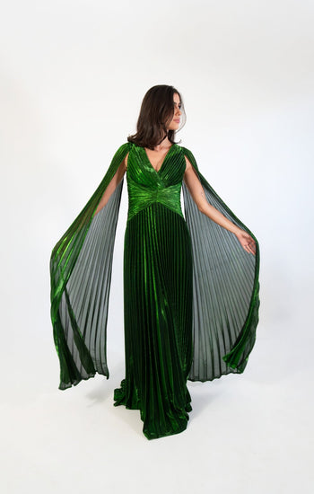 Alina - verde - Lend the Trend renta de vestidos mexico