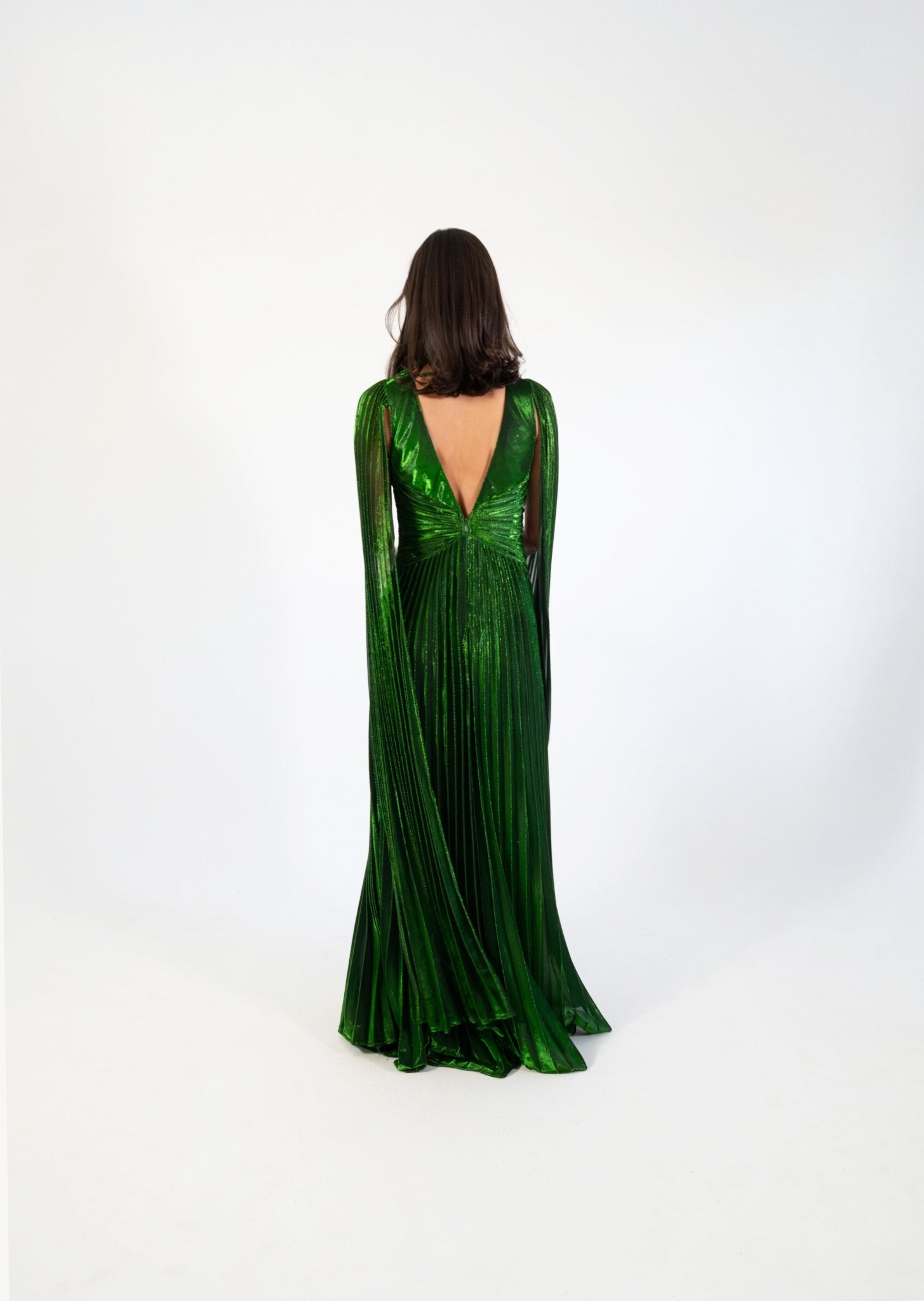 Alina - verde - Lend the Trend renta de vestidos mexico