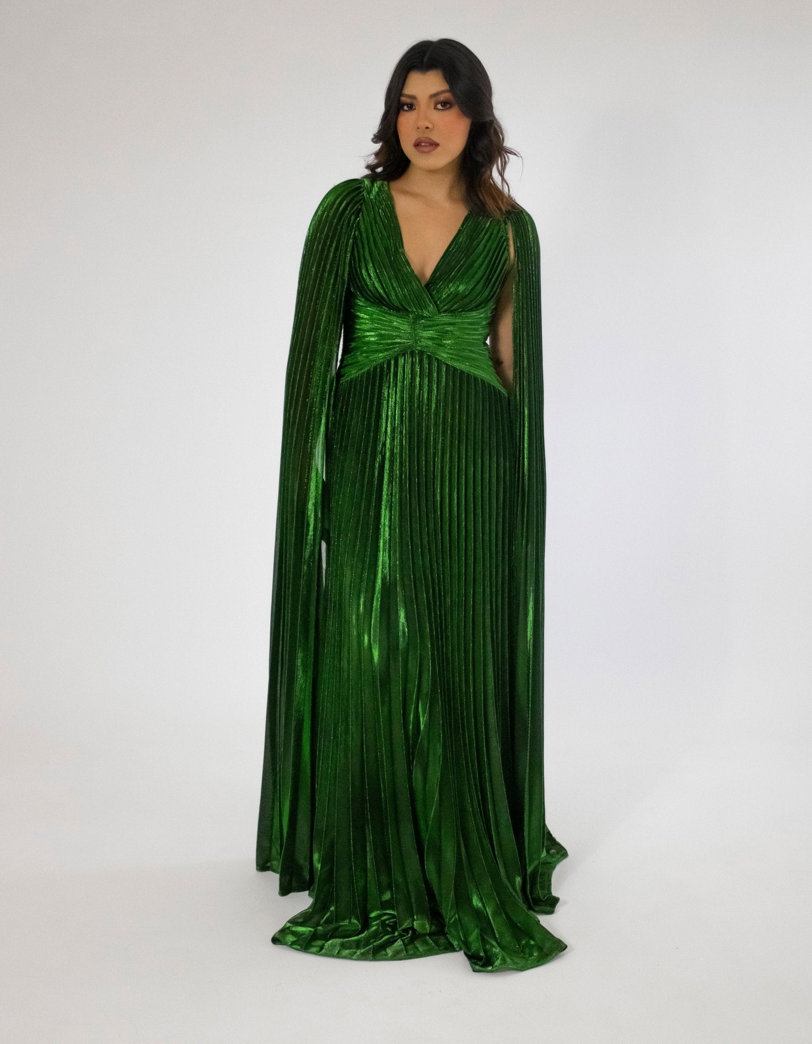 Alina - verde venta - Lend the Trend renta de vestidos mexico