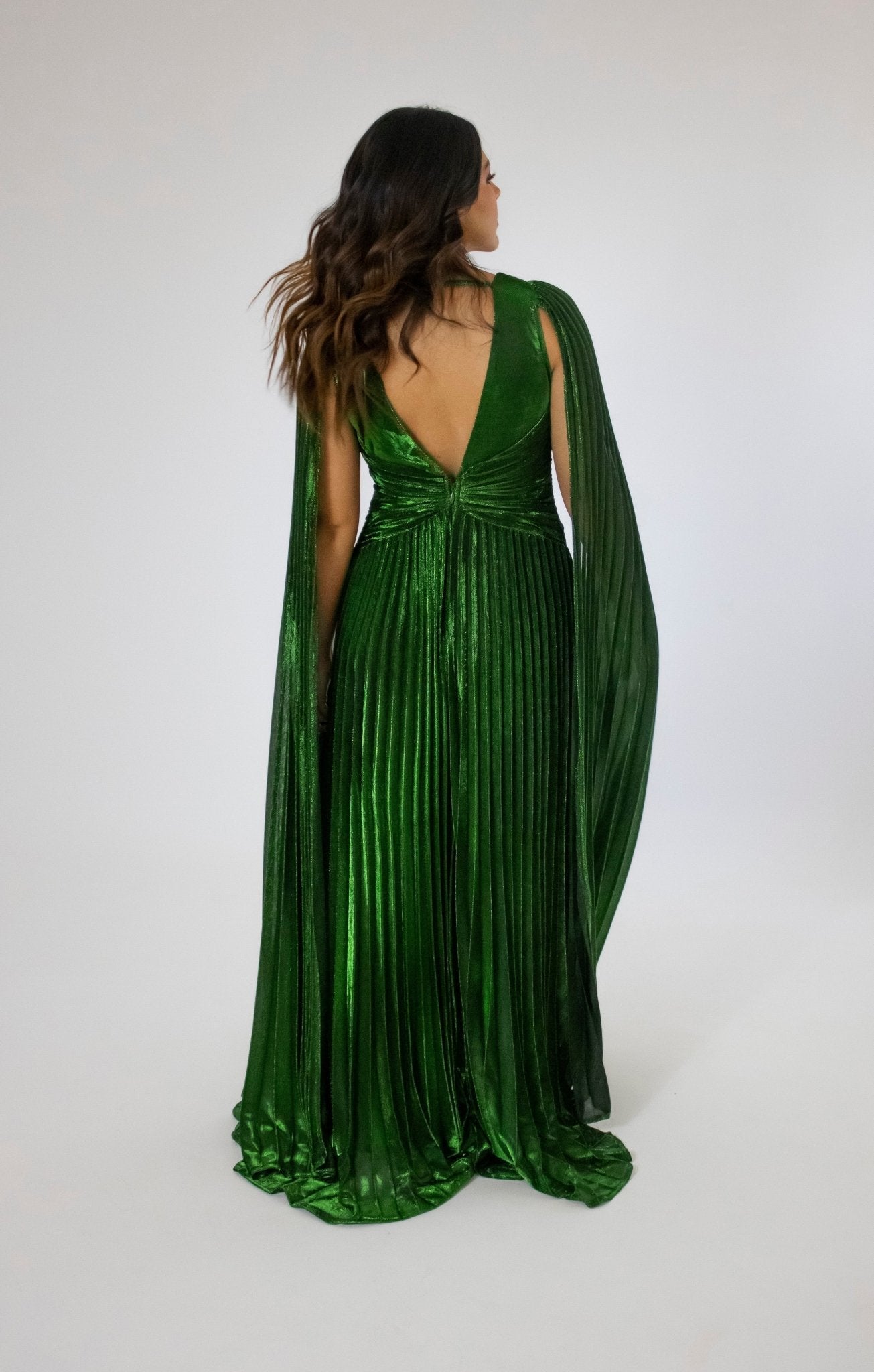 Alina - verde venta - Lend the Trend renta de vestidos mexico