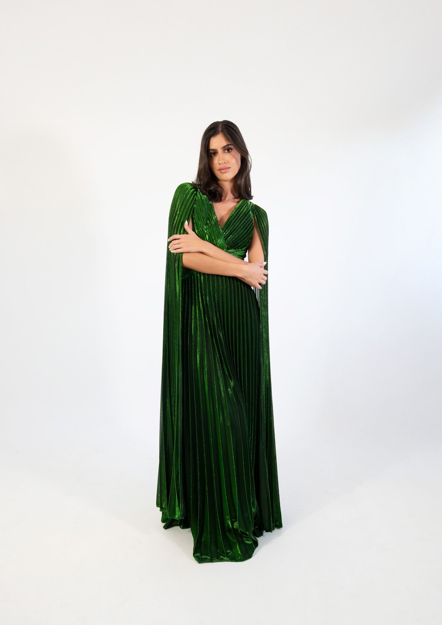 Alina - verde venta - Lend the Trend renta de vestidos mexico