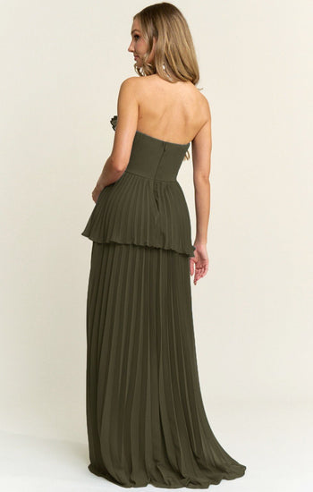 Anstel - verde - Cindel vestidos maxi, midi, mini, para toda ocasion, largos, de fiesta, de boda