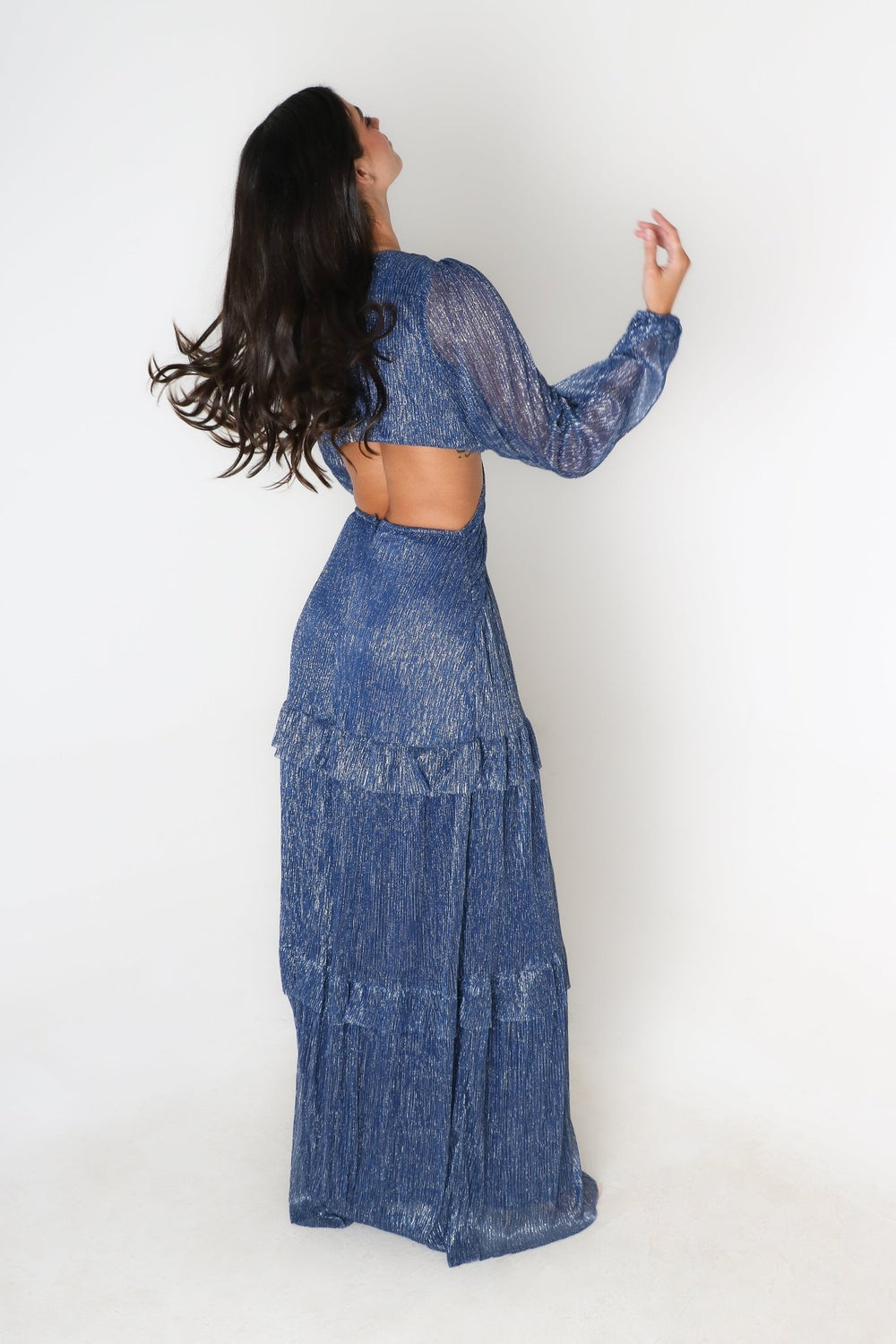Dalila - azul - Lend the Trend renta de vestidos mexico
