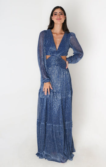 Dalila - azul venta - Lend the Trend renta de vestidos mexico
