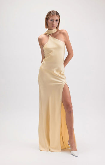 Emiliana - amarillo - Lend the Trend renta de vestidos mexico