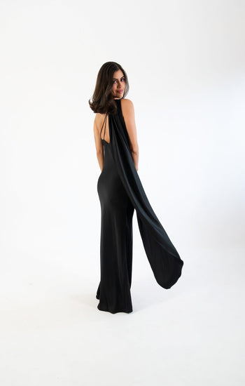 Emiliana - negro - Lend the Trend renta de vestidos mexico