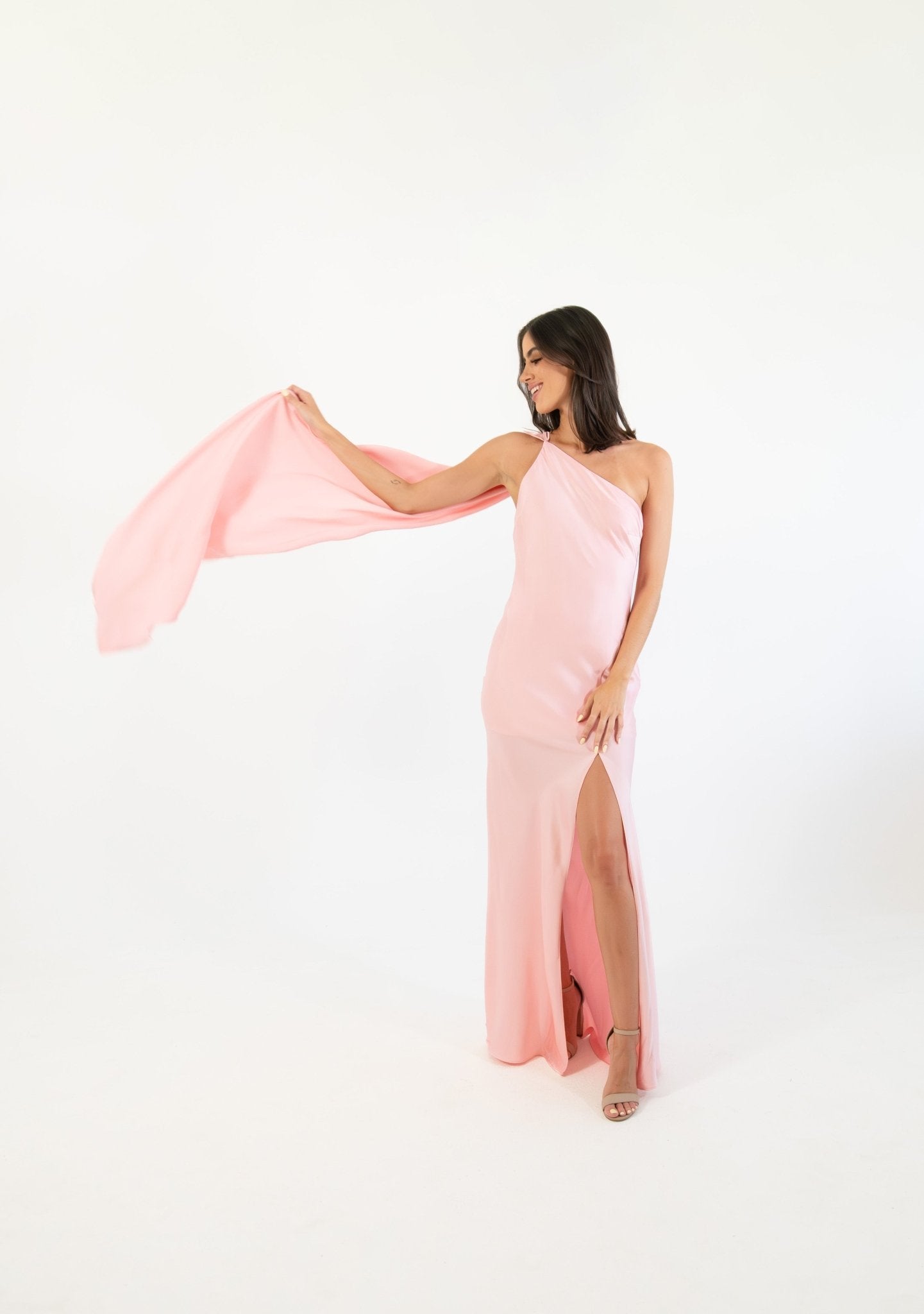 Emiliana - rosa venta - Lend the Trend renta de vestidos mexico