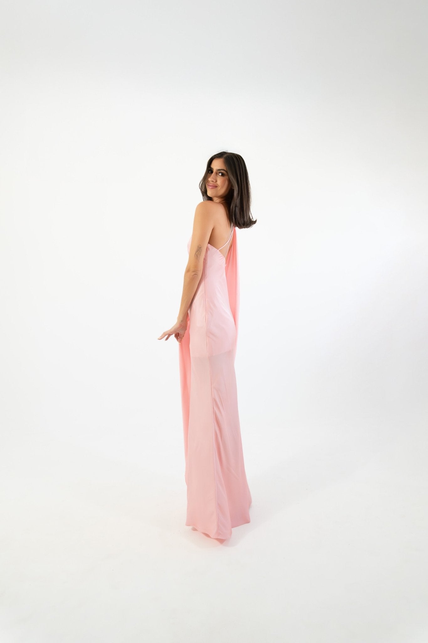 Emiliana - rosa venta - Lend the Trend renta de vestidos mexico