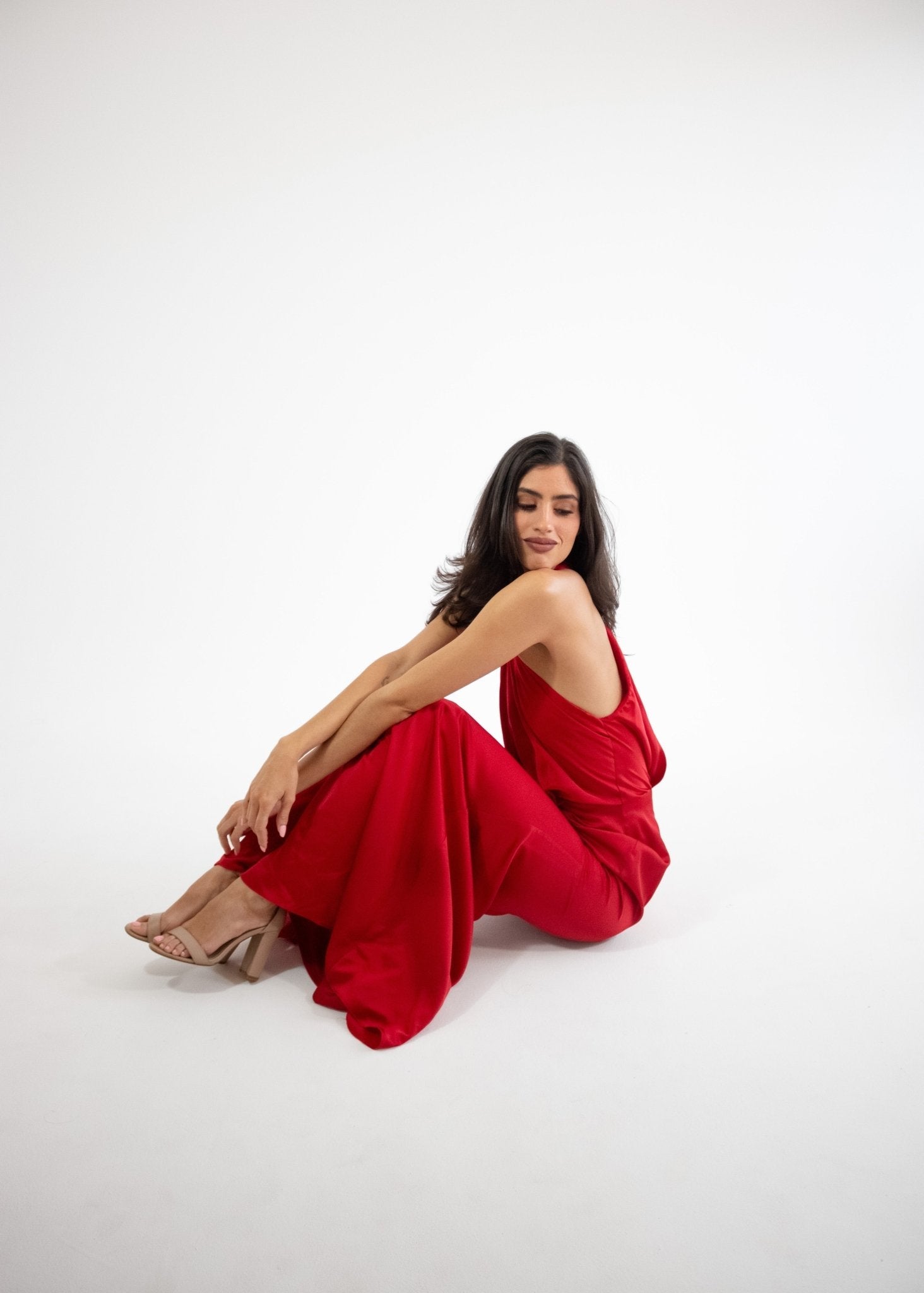 Erin - rojo vivo venta - Lend the Trend renta de vestidos mexico