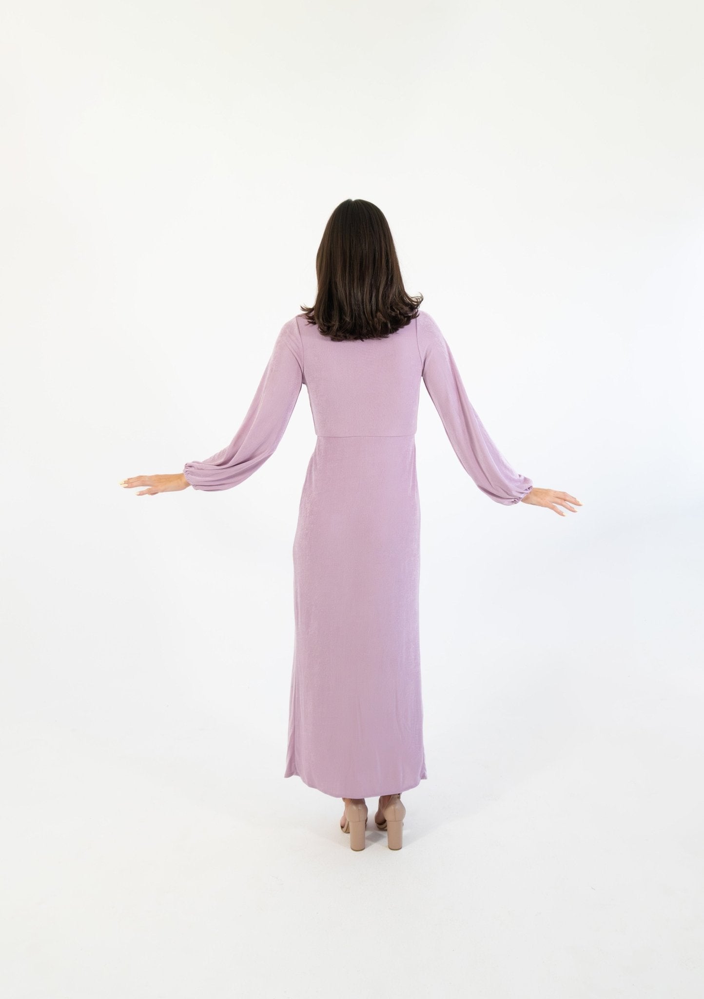 Eva - morado - Lend the Trend renta de vestidos mexico