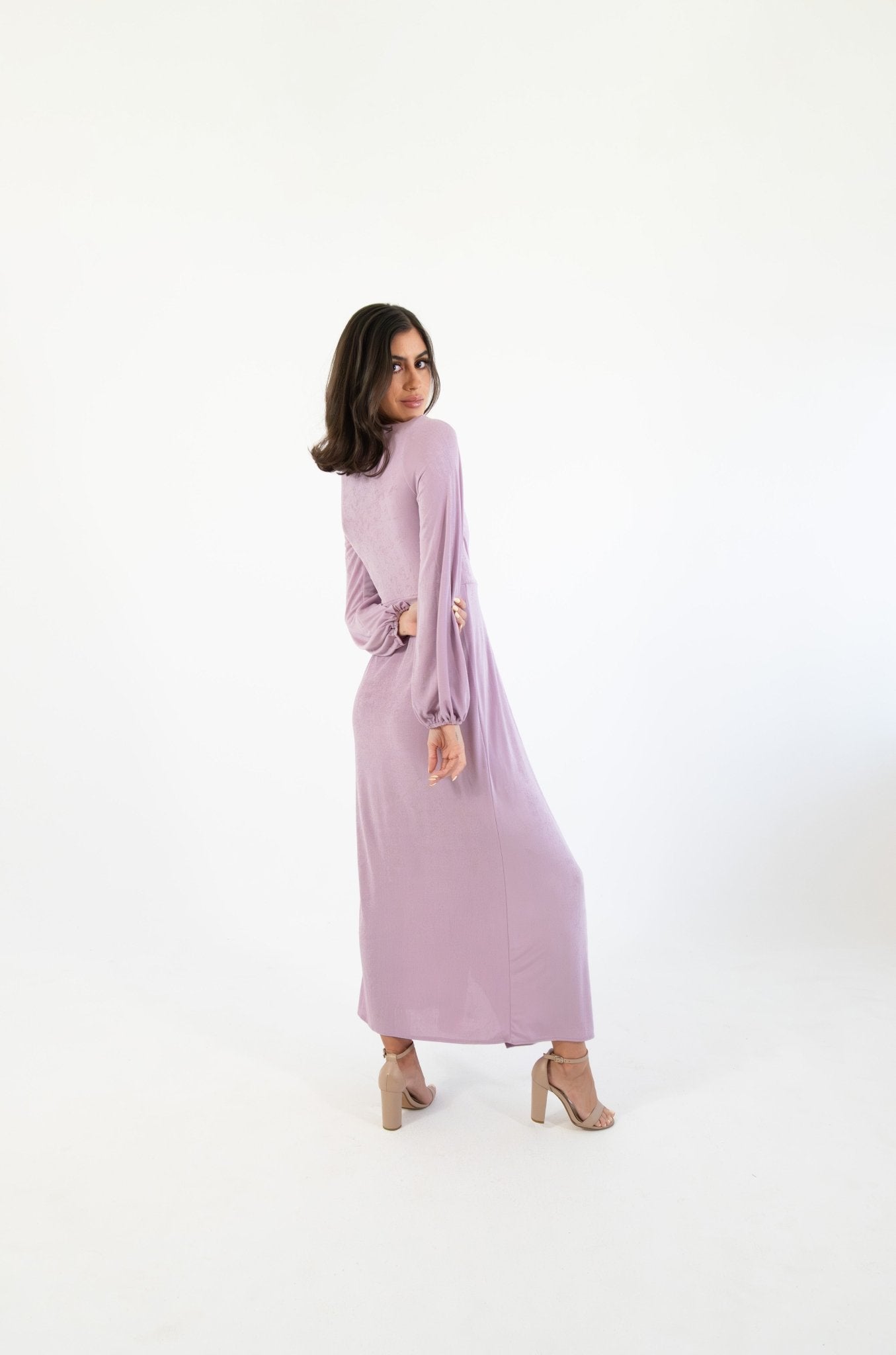 Eva - morado - Lend the Trend renta de vestidos mexico