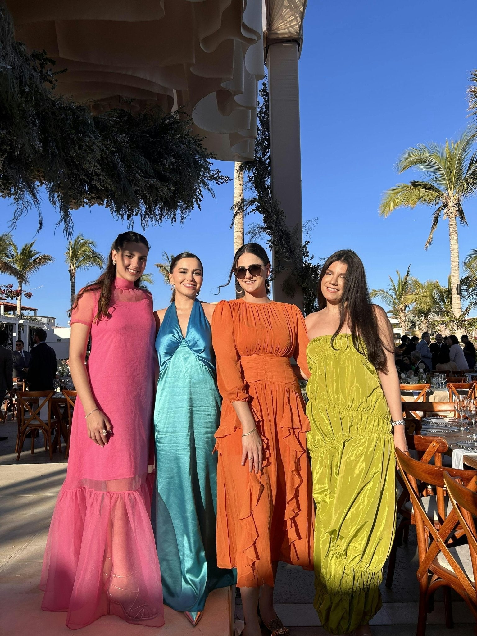 Flavia - naranja venta - Lend the Trend renta de vestidos mexico