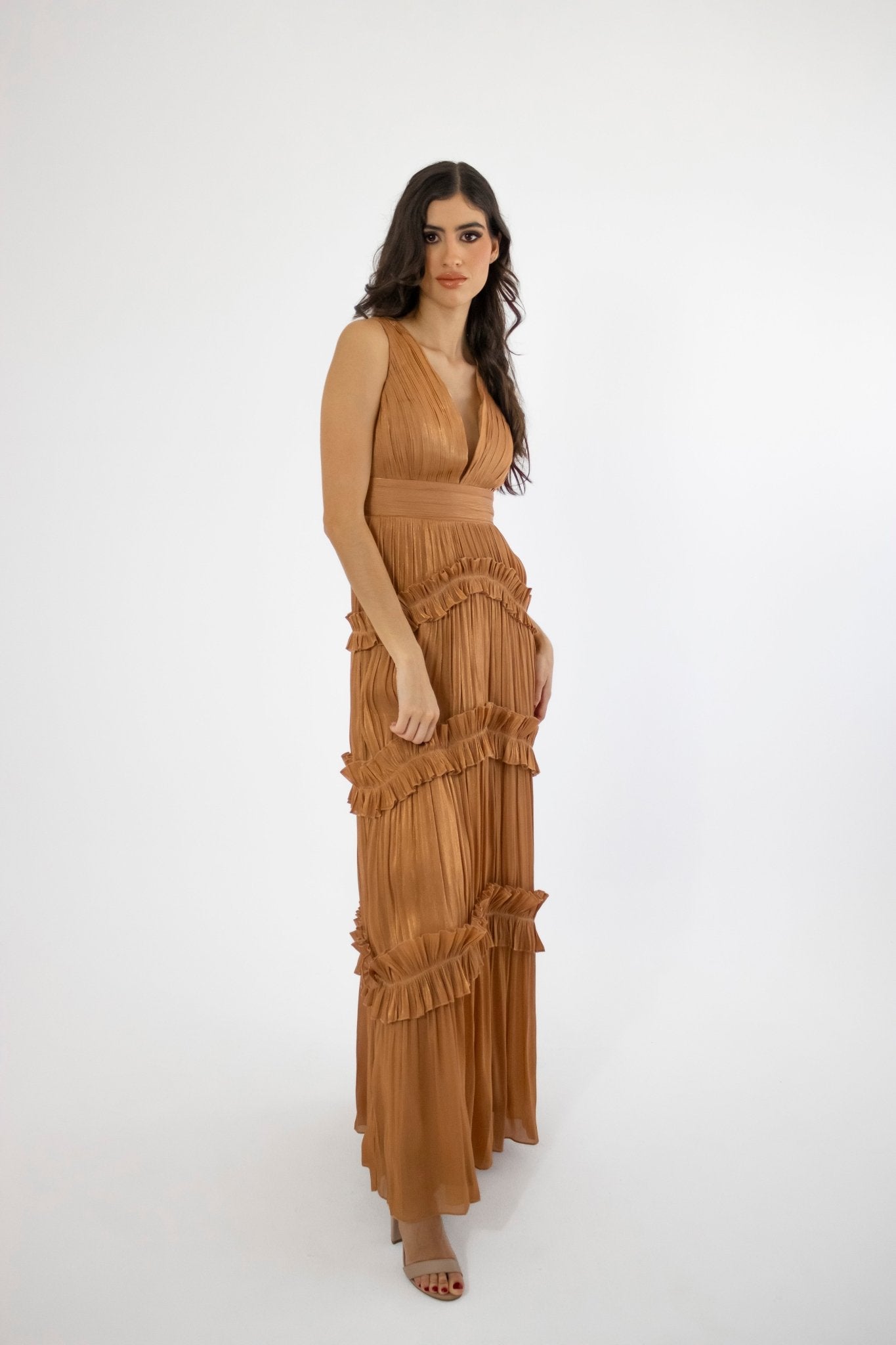 Isla - nude venta - Lend the Trend renta de vestidos mexico