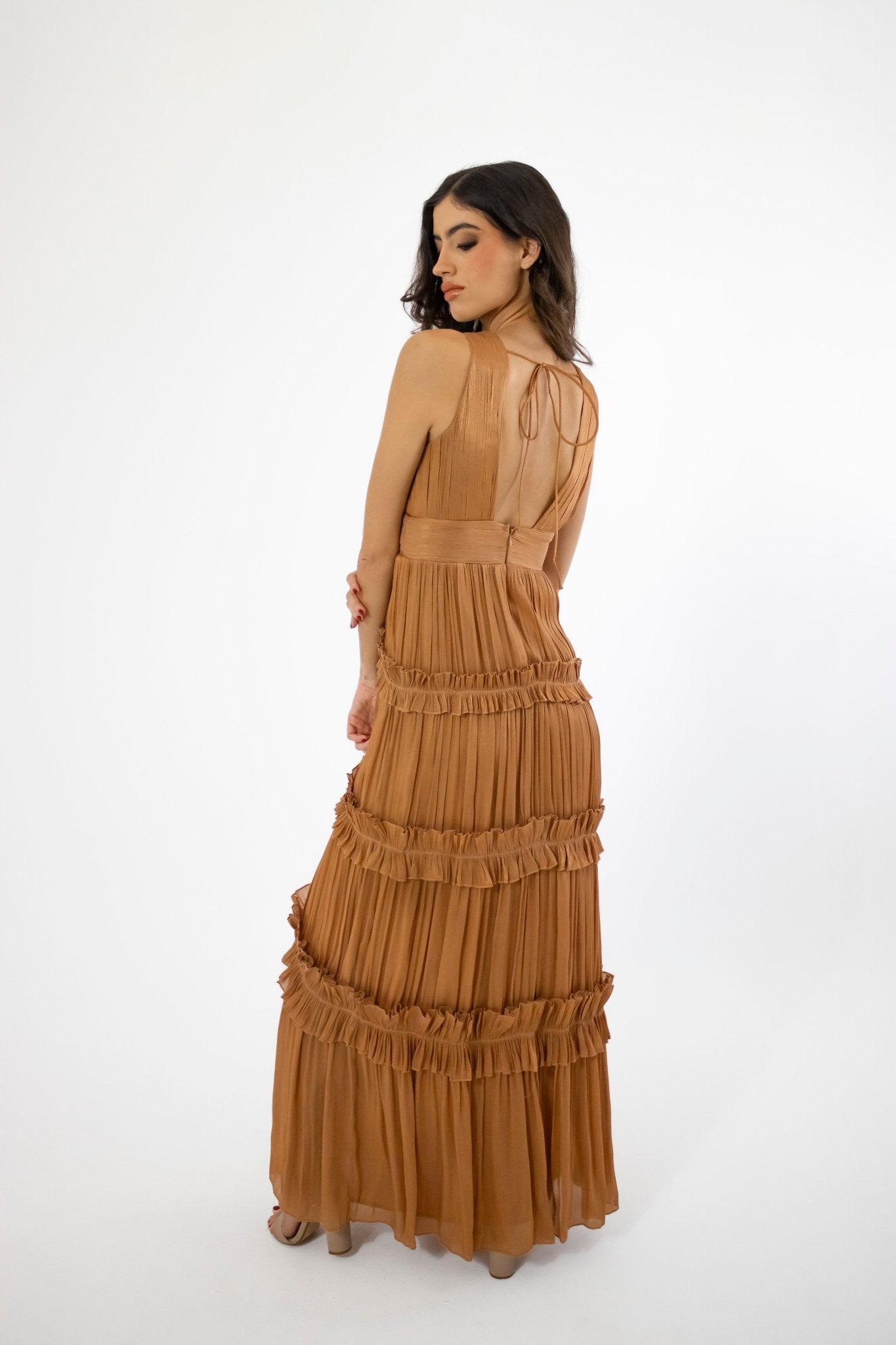 Isla - nude venta - Lend the Trend renta de vestidos mexico