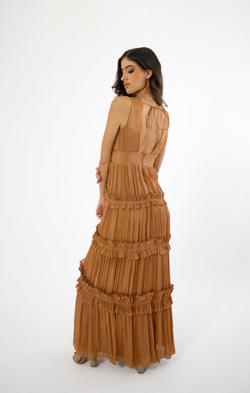 Isla - nude venta - Lend the Trend renta de vestidos mexico