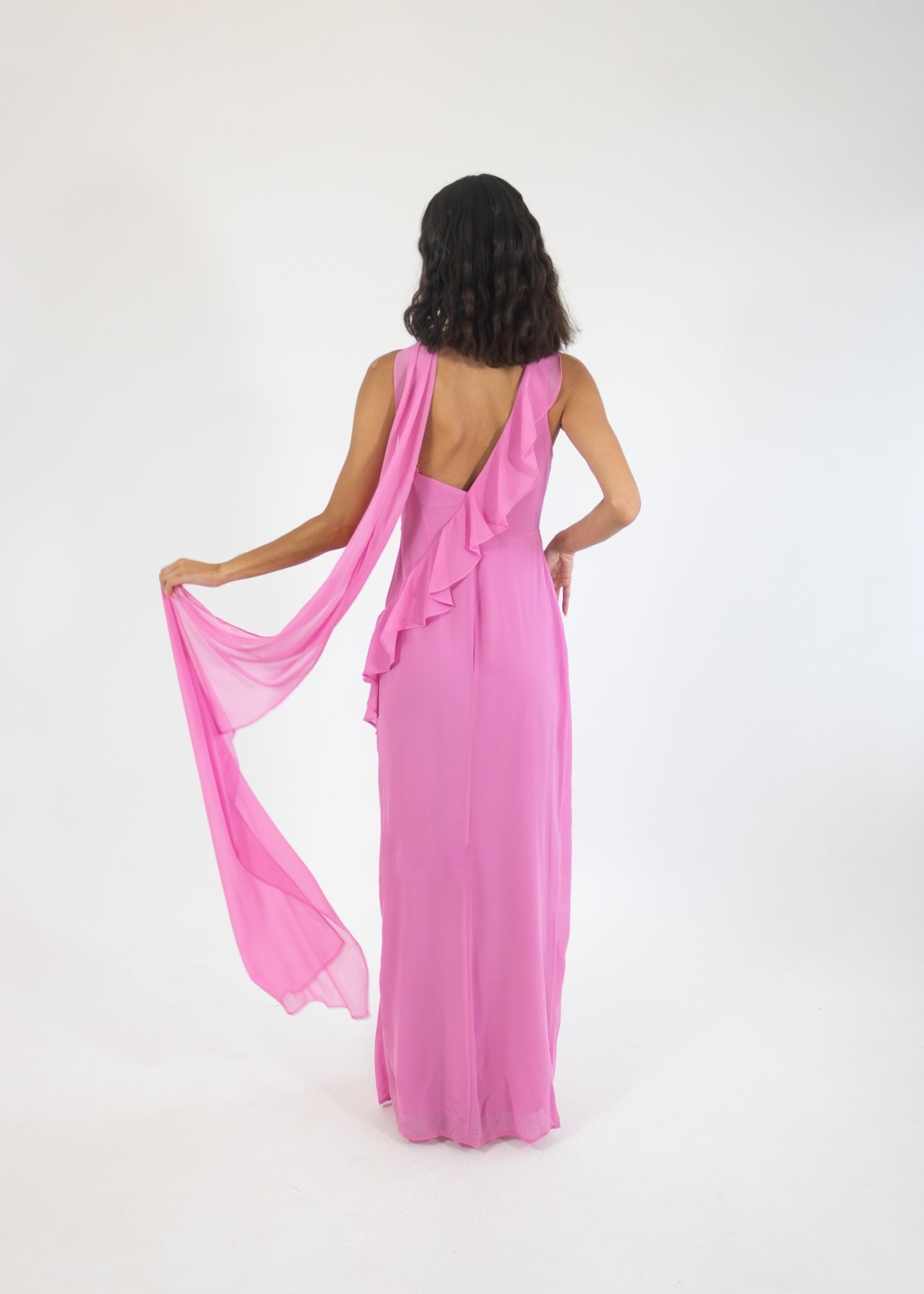 Issa - rosa - Lend the Trend renta de vestidos mexico