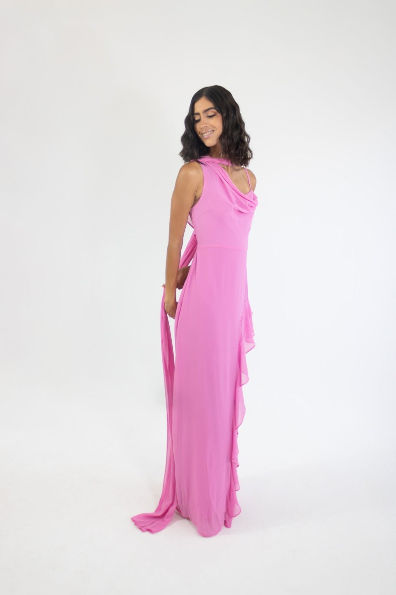 Issa - rosa - Lend the Trend renta de vestidos mexico