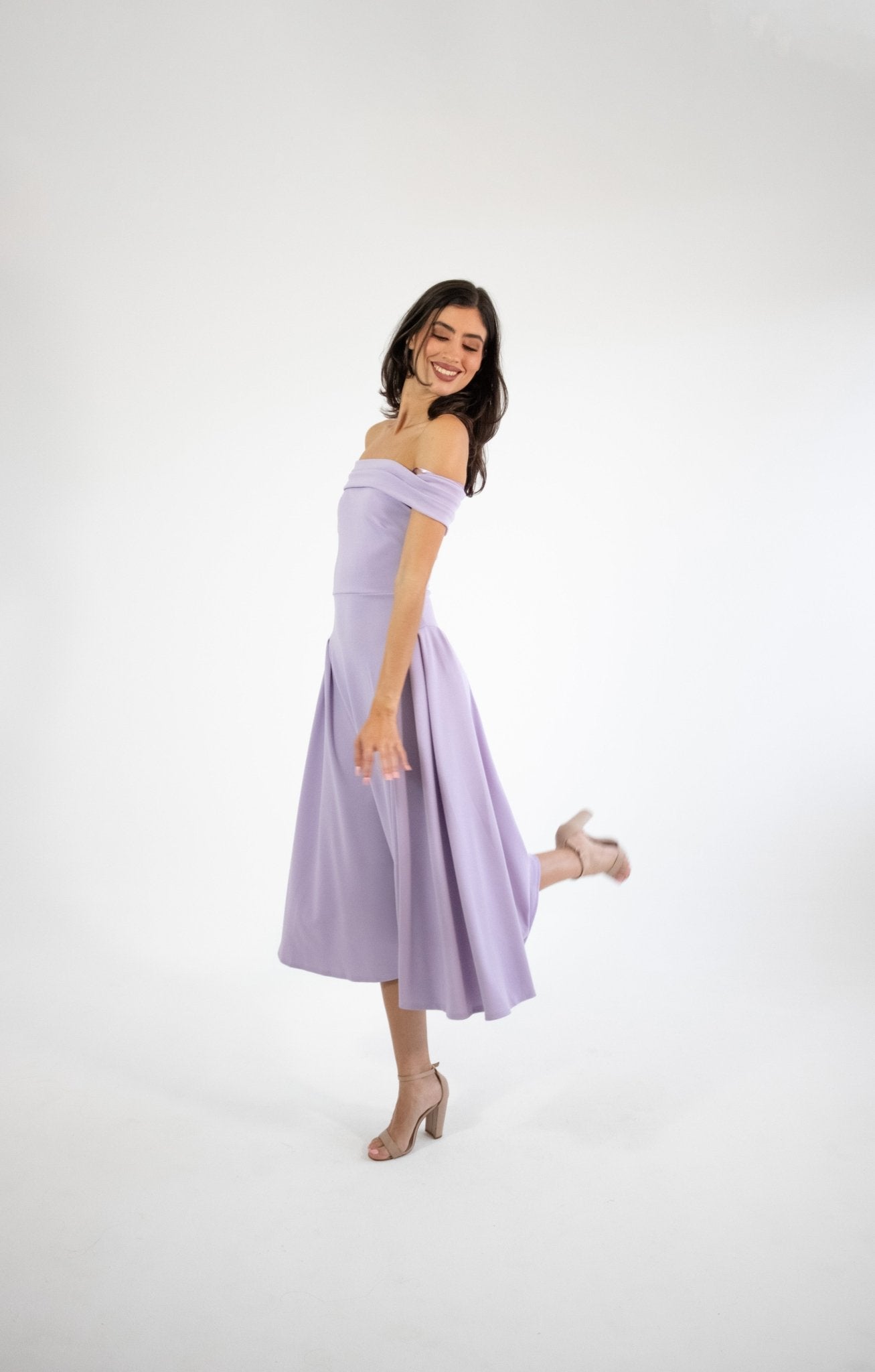 Lola - morado - Lend the Trend renta de vestidos mexico