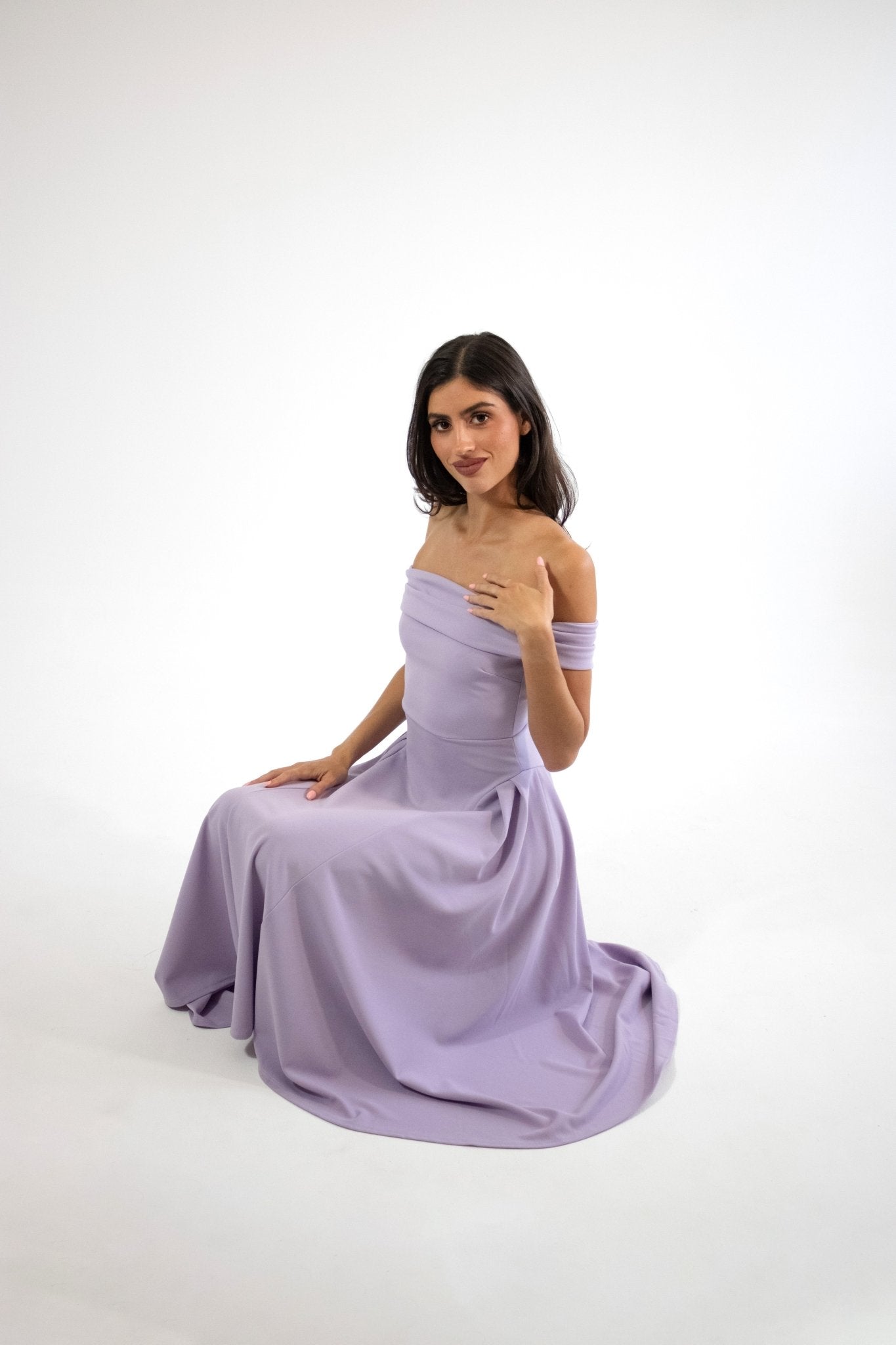 Lola - morado - Lend the Trend renta de vestidos mexico