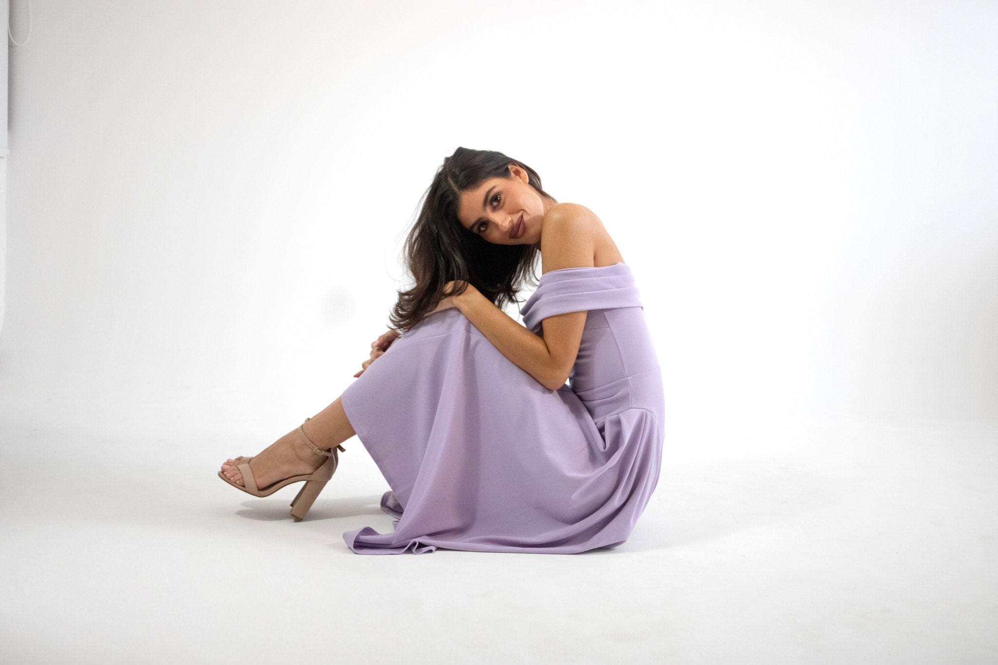 Lola - morado - Lend the Trend renta de vestidos mexico