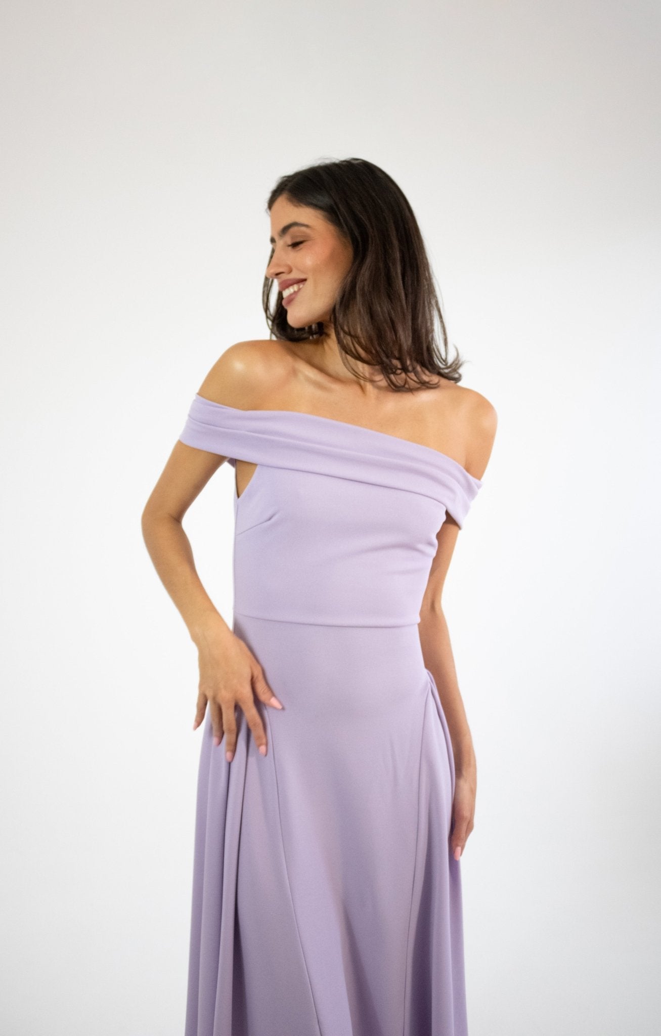 Lola - morado - Lend the Trend renta de vestidos mexico