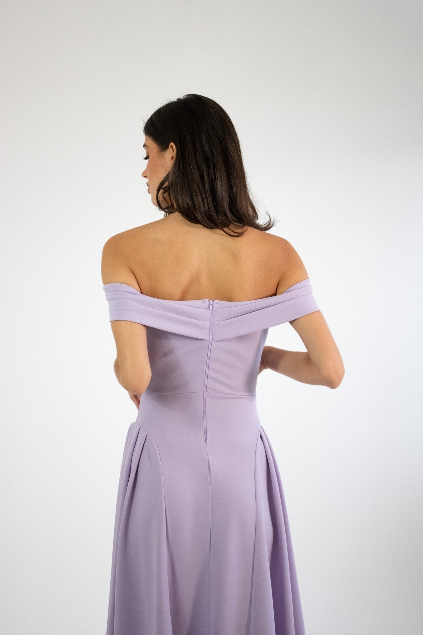 Lola - morado - Lend the Trend renta de vestidos mexico