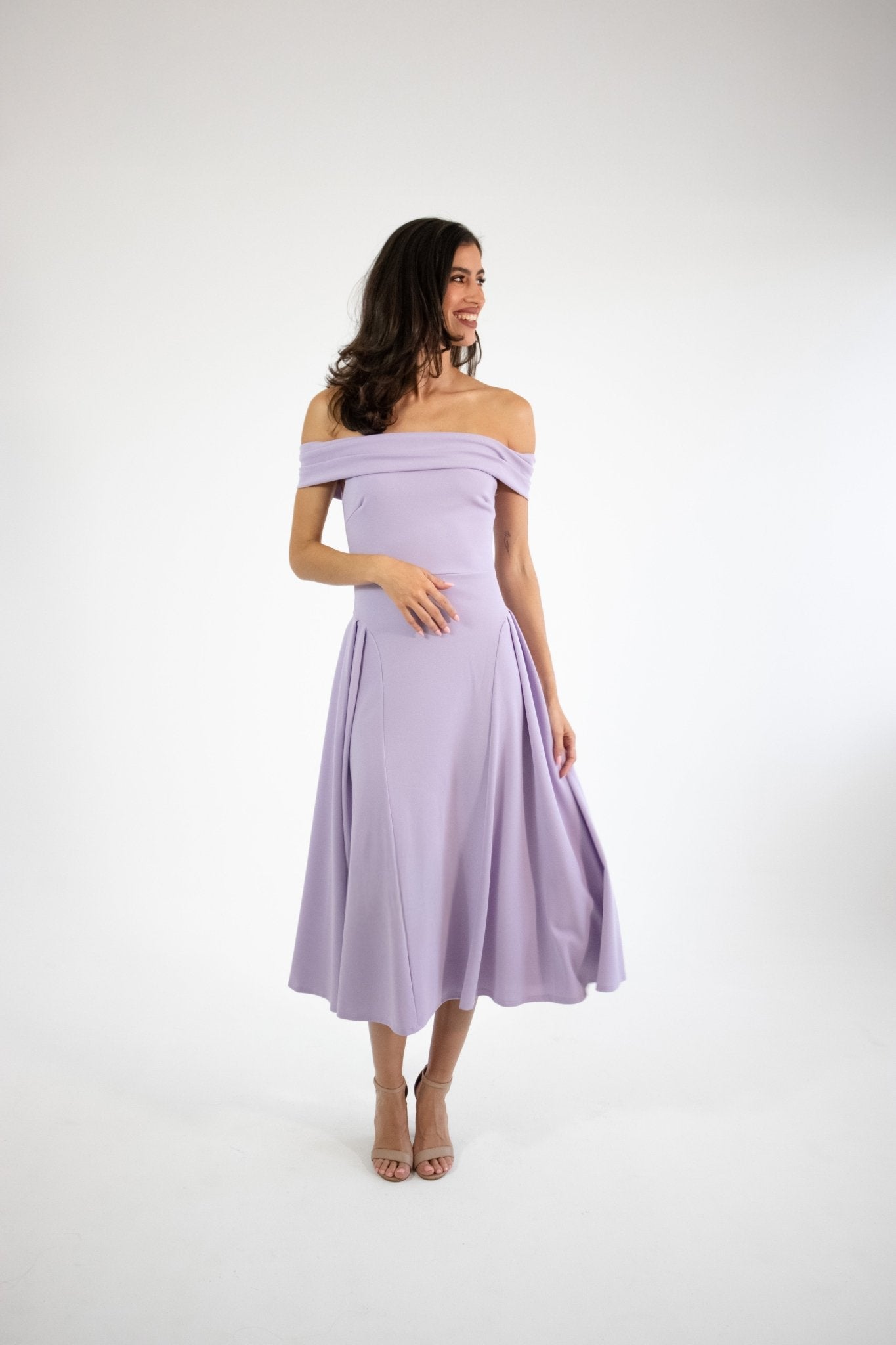 Lola - morado venta - Lend the Trend renta de vestidos mexico