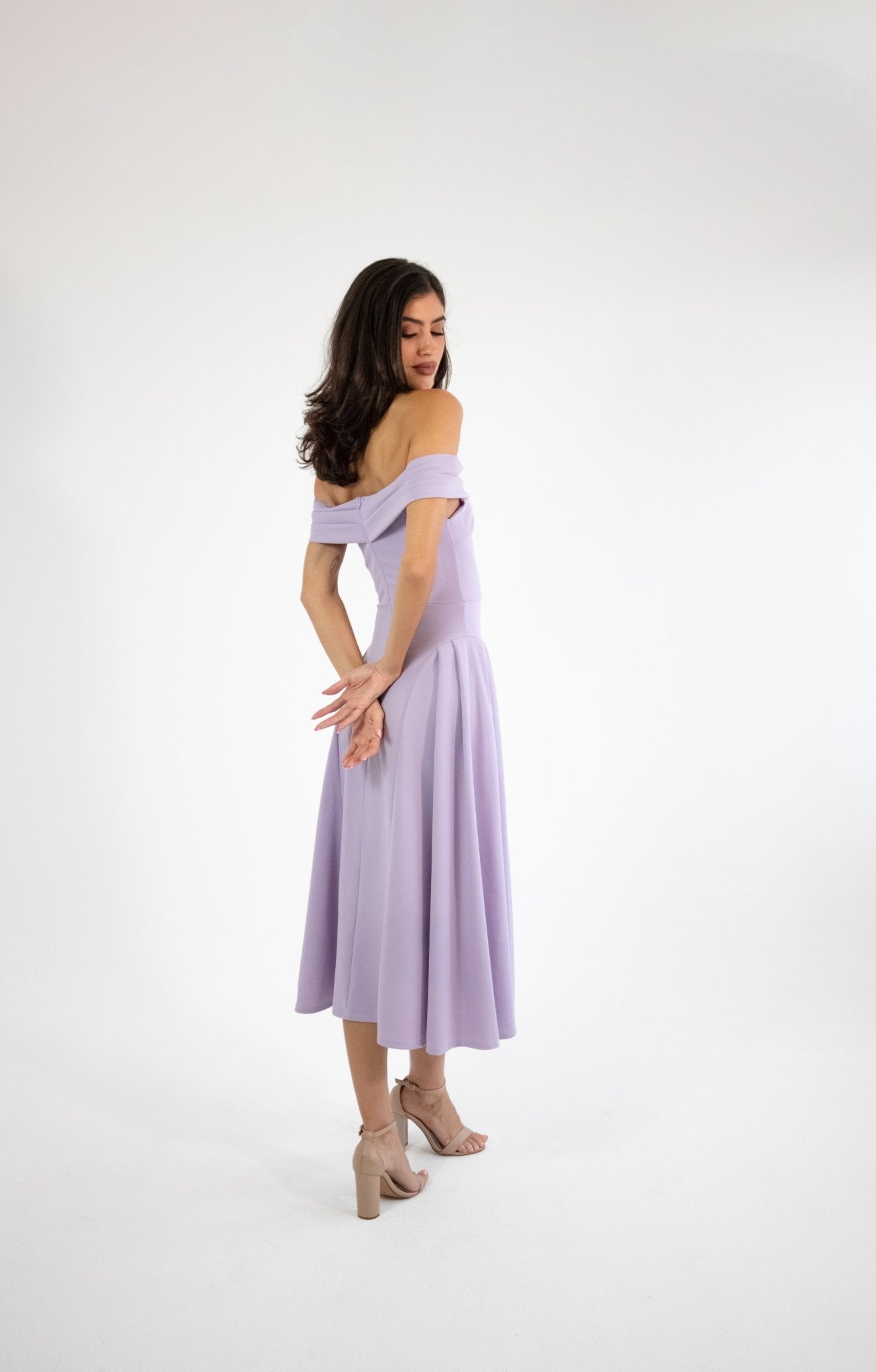 Lola - morado venta - Lend the Trend renta de vestidos mexico