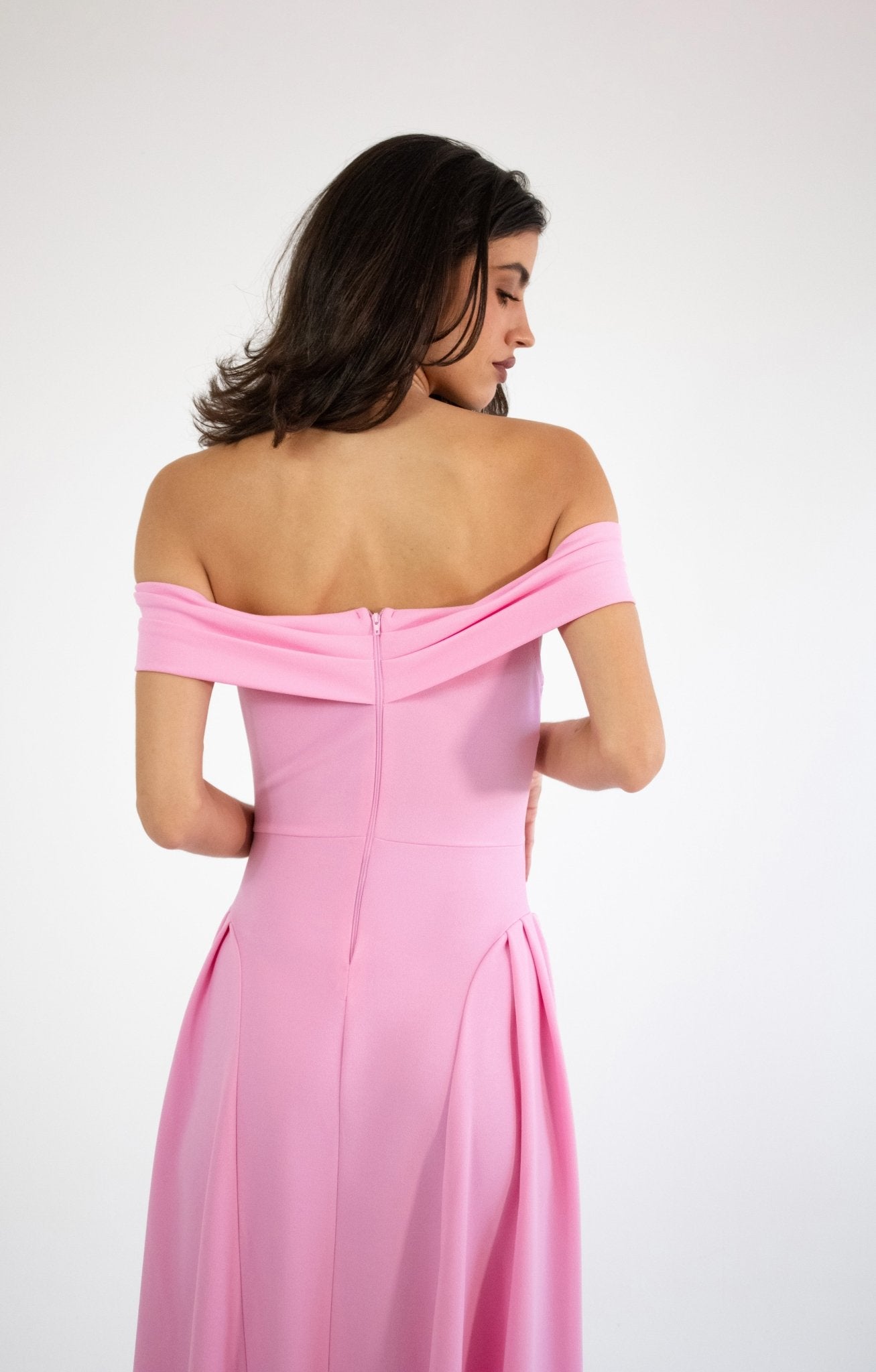 Lola - rosa - Lend the Trend renta de vestidos mexico