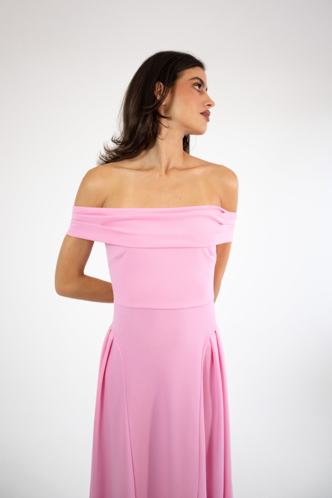 Lola - rosa - Lend the Trend renta de vestidos mexico