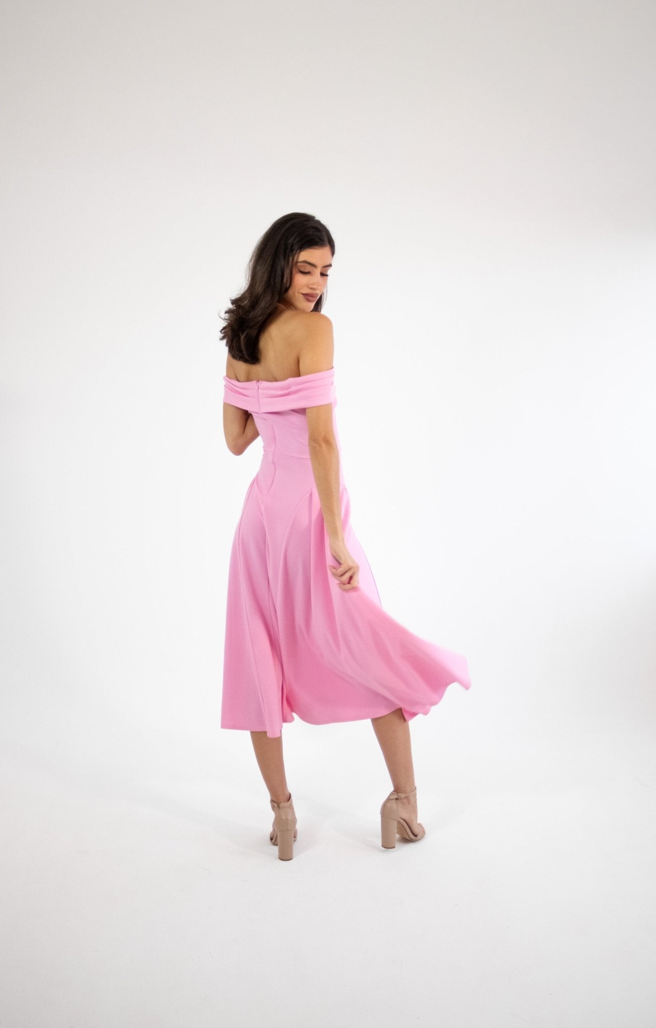 Lola - rosa - Lend the Trend renta de vestidos mexico