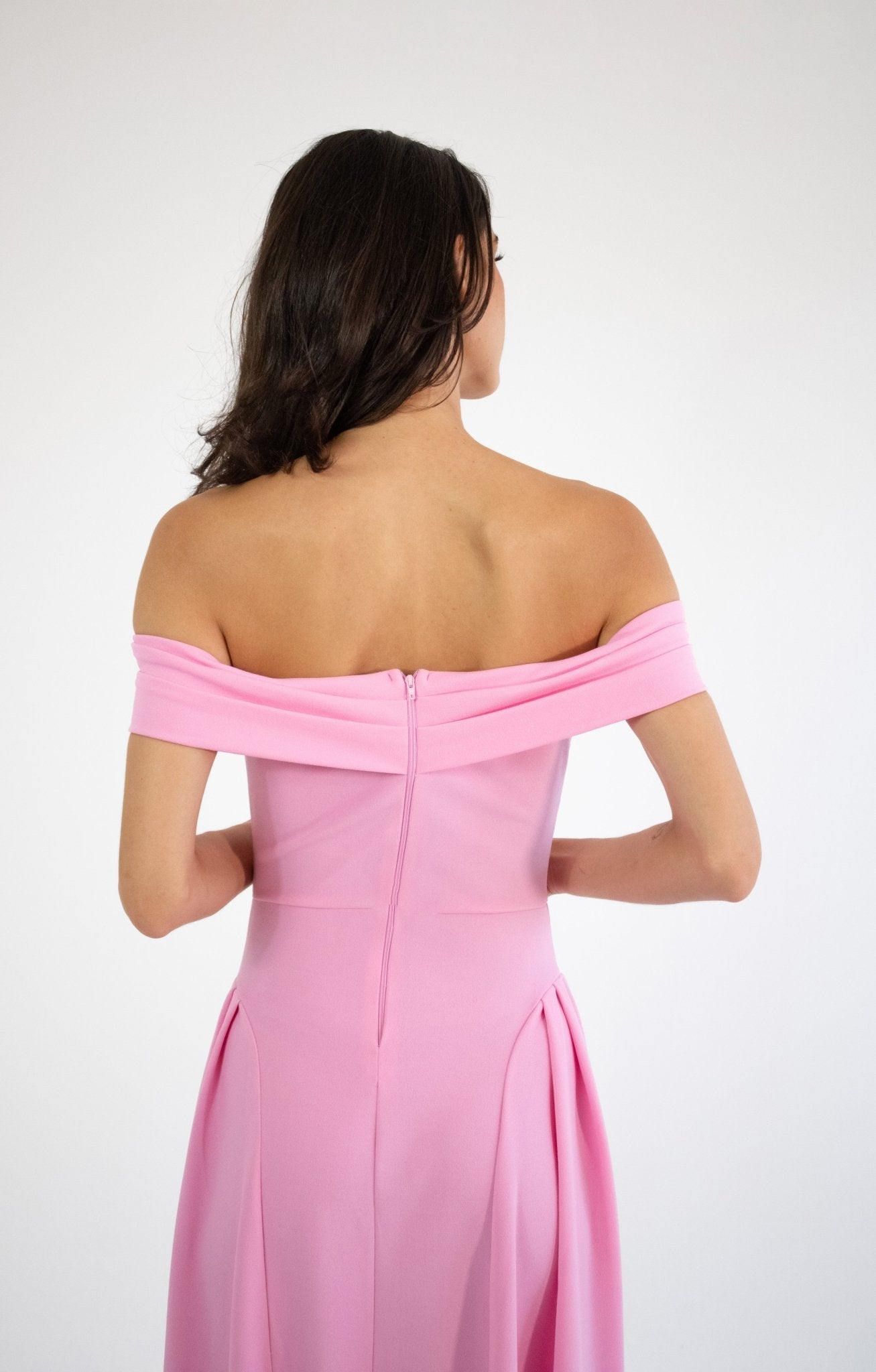 Lola - rosa - Lend the Trend renta de vestidos mexico