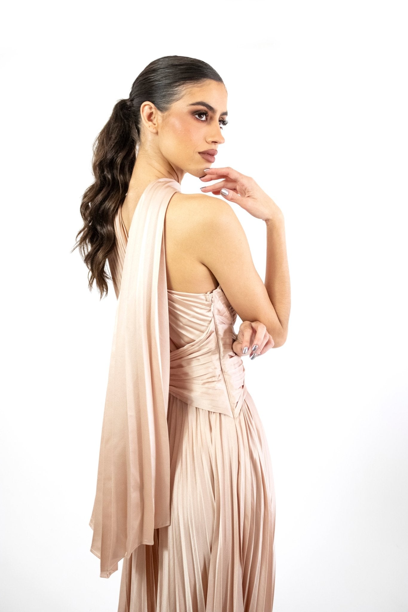 Mabela - nude venta - Lend the Trend renta de vestidos mexico