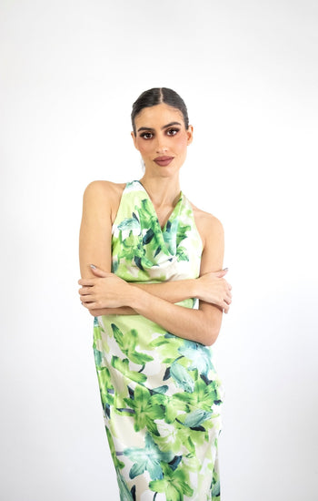 Marisa - estampado venta - Lend the Trend renta de vestidos mexico