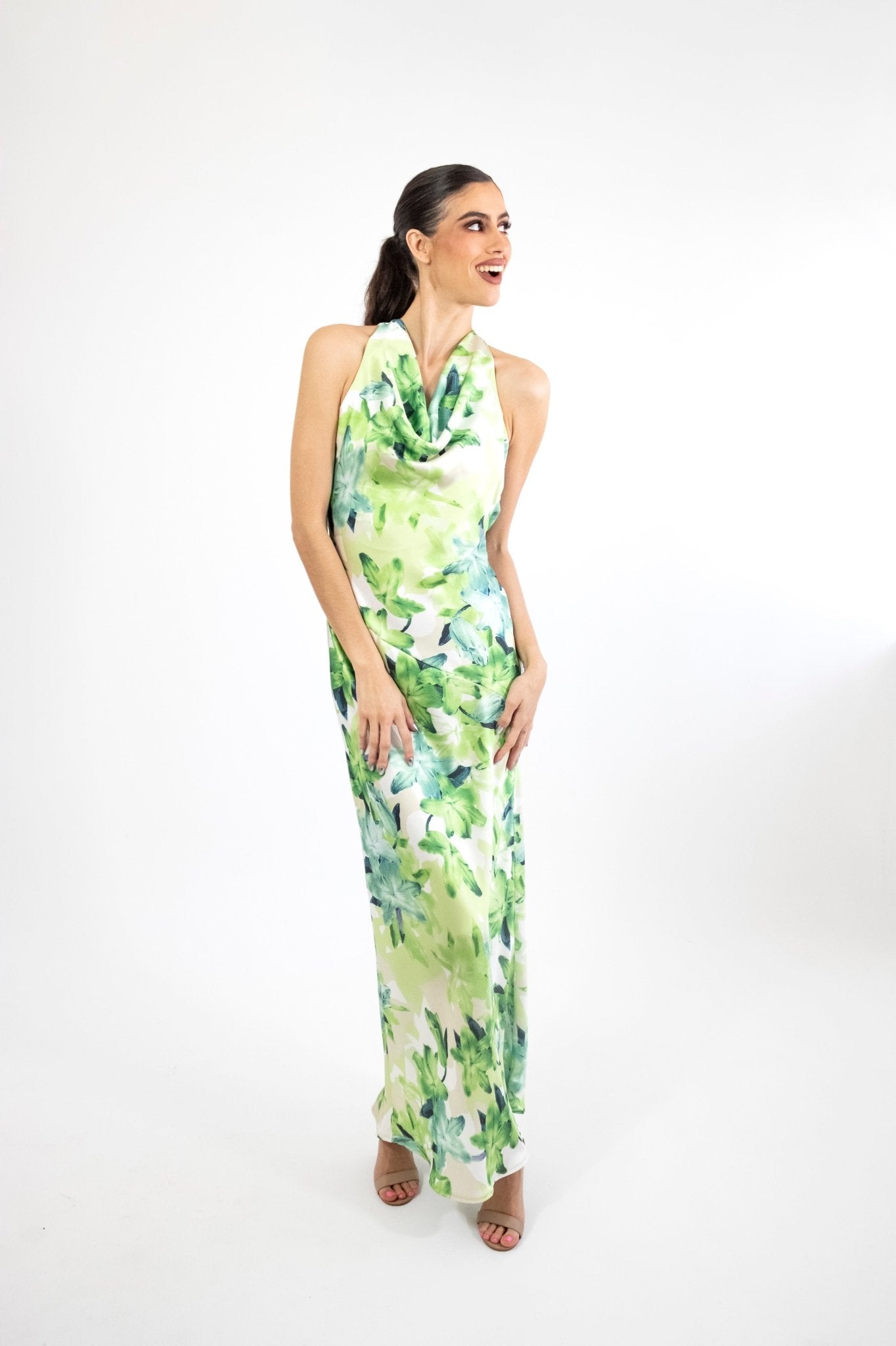 Marisa - estampado venta - Lend the Trend renta de vestidos mexico