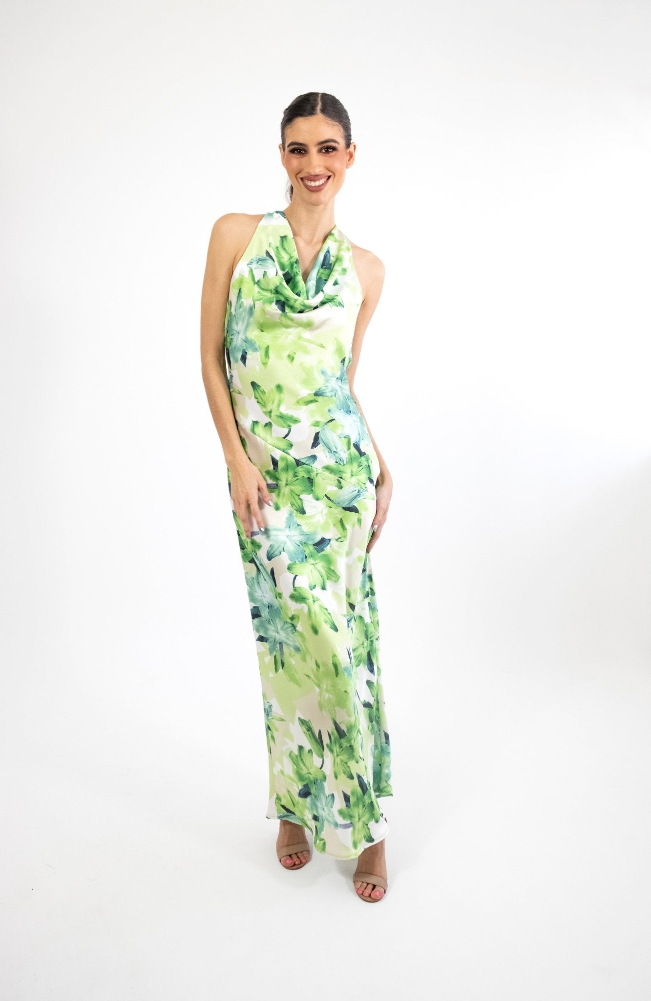 Marisa - estampado venta - Lend the Trend renta de vestidos mexico