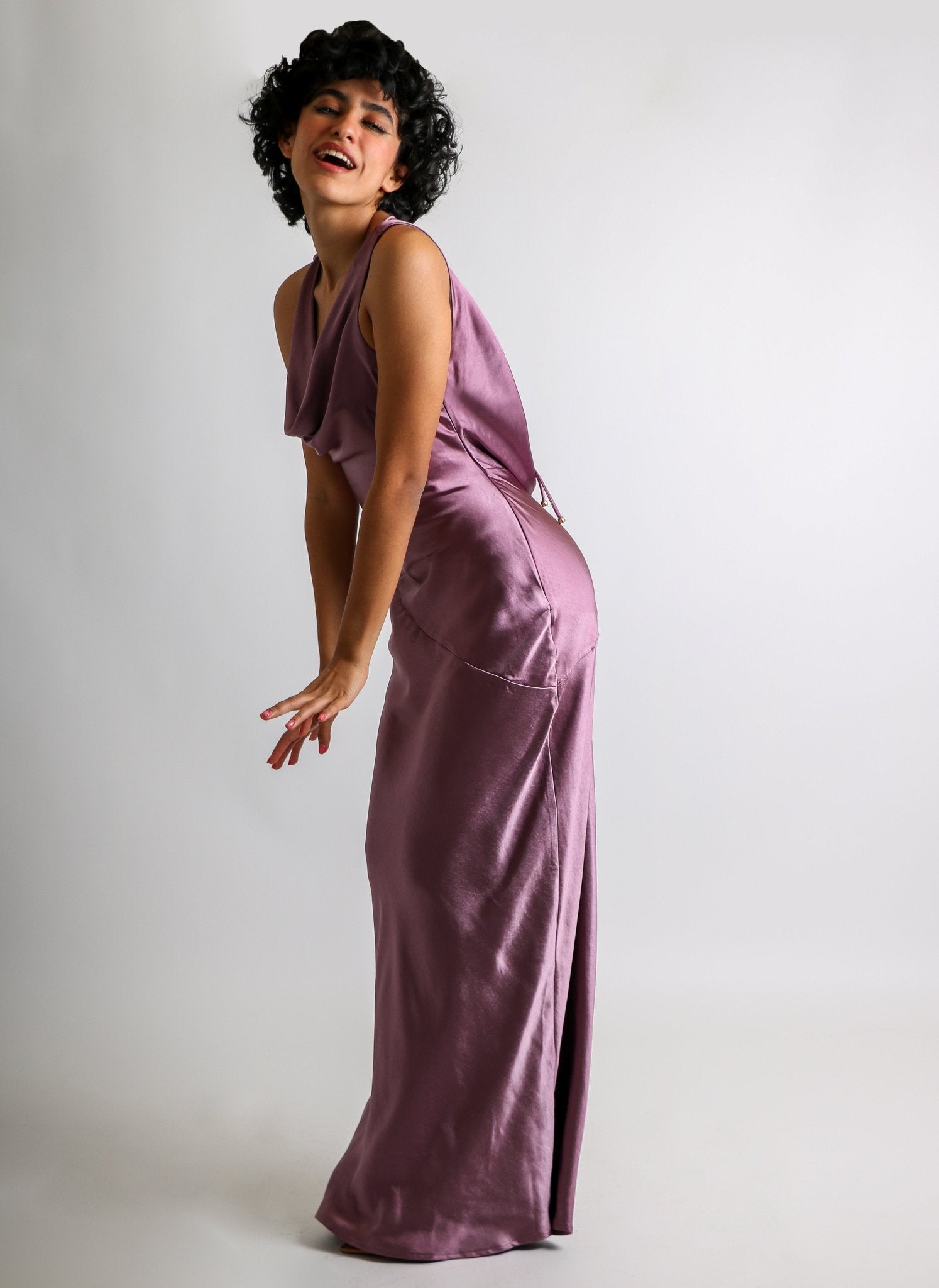 Marisa - morado venta - Lend the Trend renta de vestidos mexico