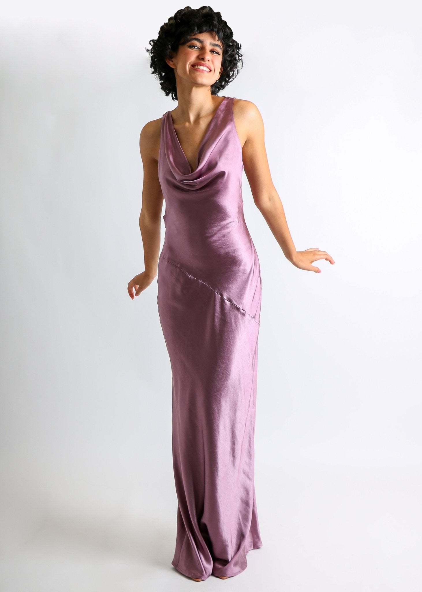 Marisa - morado venta - Lend the Trend renta de vestidos mexico