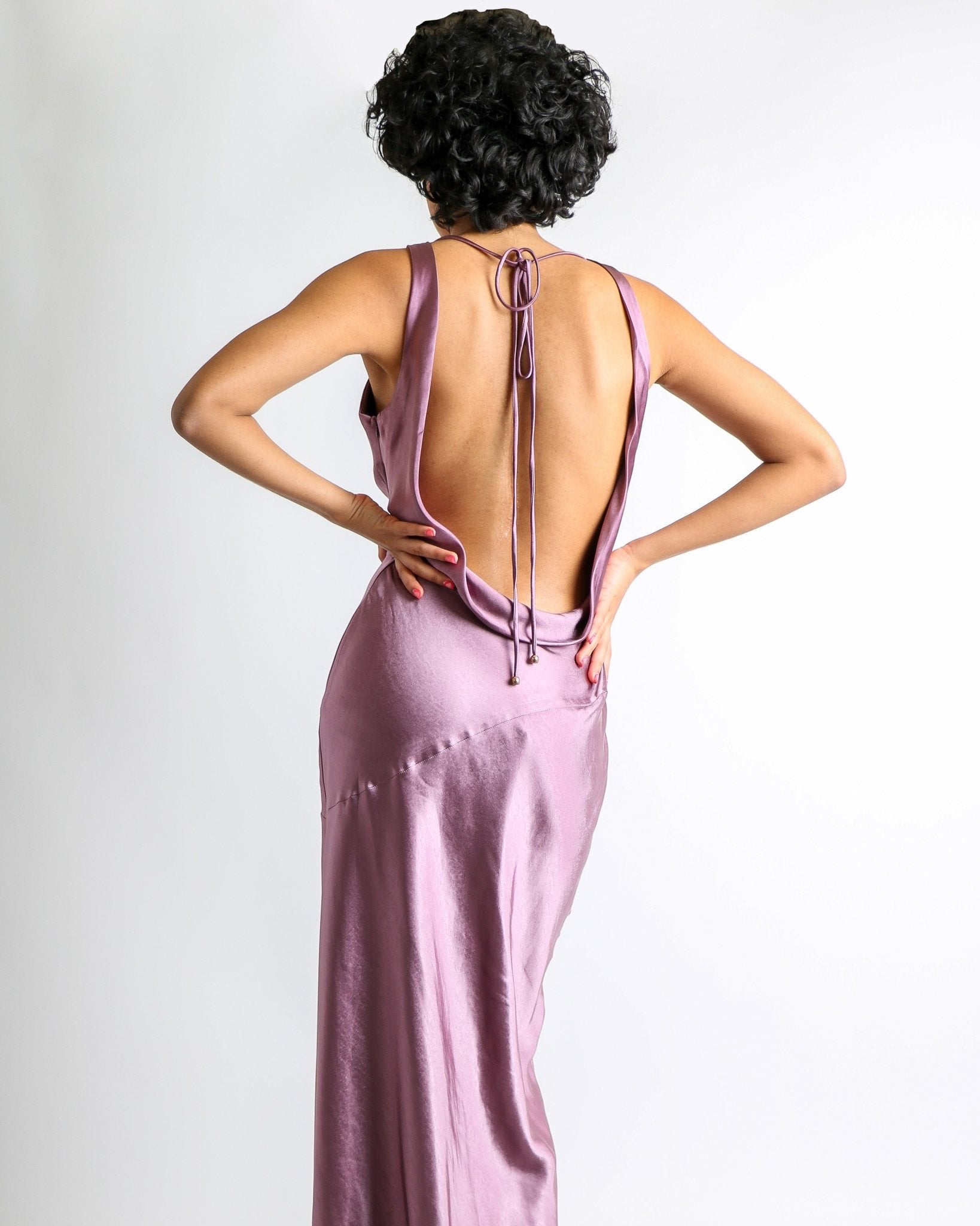 Marisa - morado venta - Lend the Trend renta de vestidos mexico