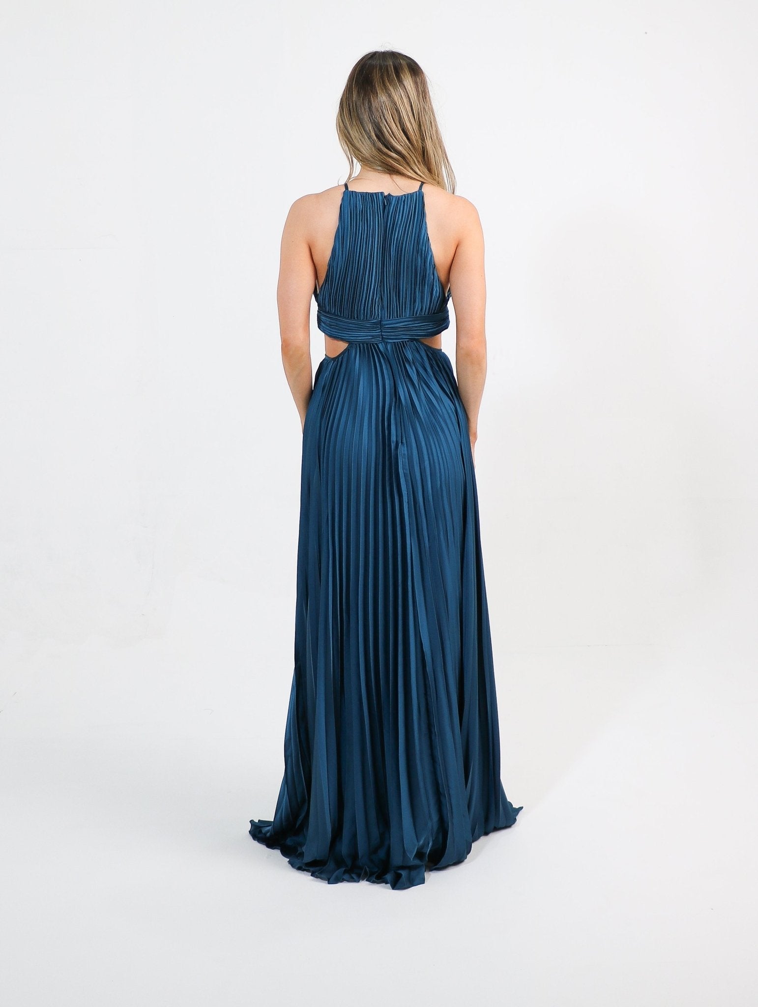 Milla - azul venta - Lend the Trend renta de vestidos mexico