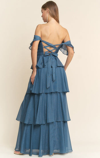 Mimi - azul - Cindel vestidos maxi, midi, mini, para toda ocasion, largos, de fiesta, de boda