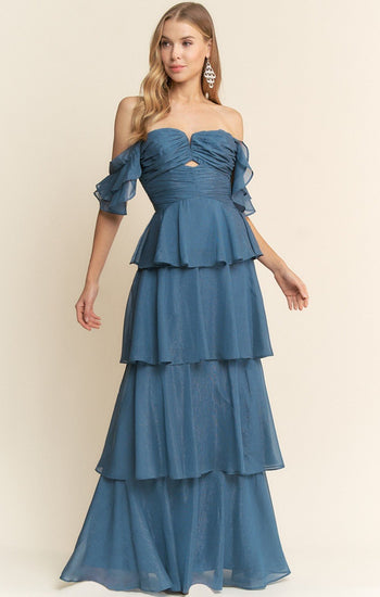 Mimi - azul - Cindel vestidos maxi, midi, mini, para toda ocasion, largos, de fiesta, de boda