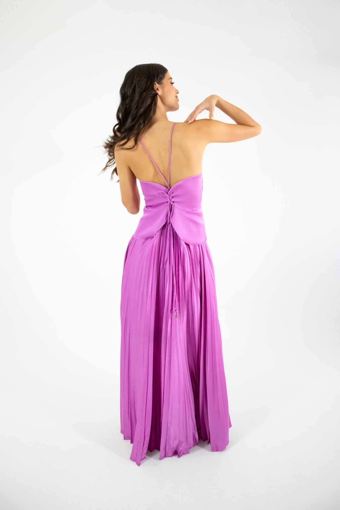 Mirra - rosa venta - Lend the Trend renta de vestidos mexico