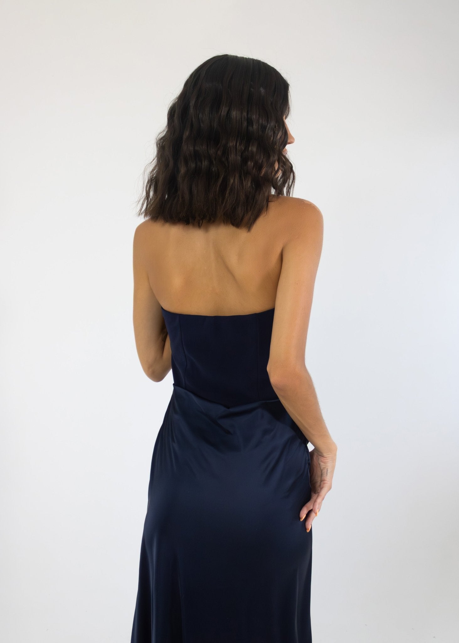 Sisi - azul - Lend the Trend renta de vestidos mexico