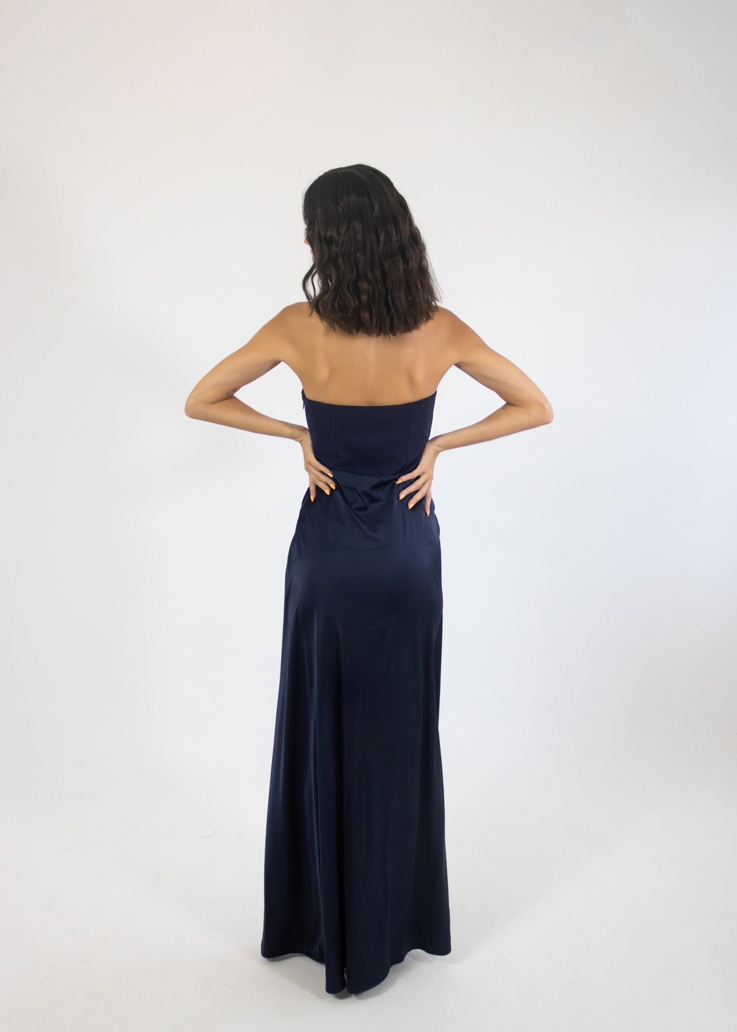 Sisi - azul - Lend the Trend renta de vestidos mexico