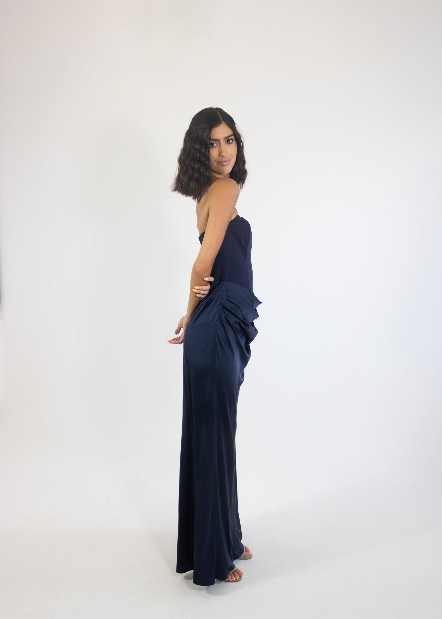 Sisi - azul - Lend the Trend renta de vestidos mexico