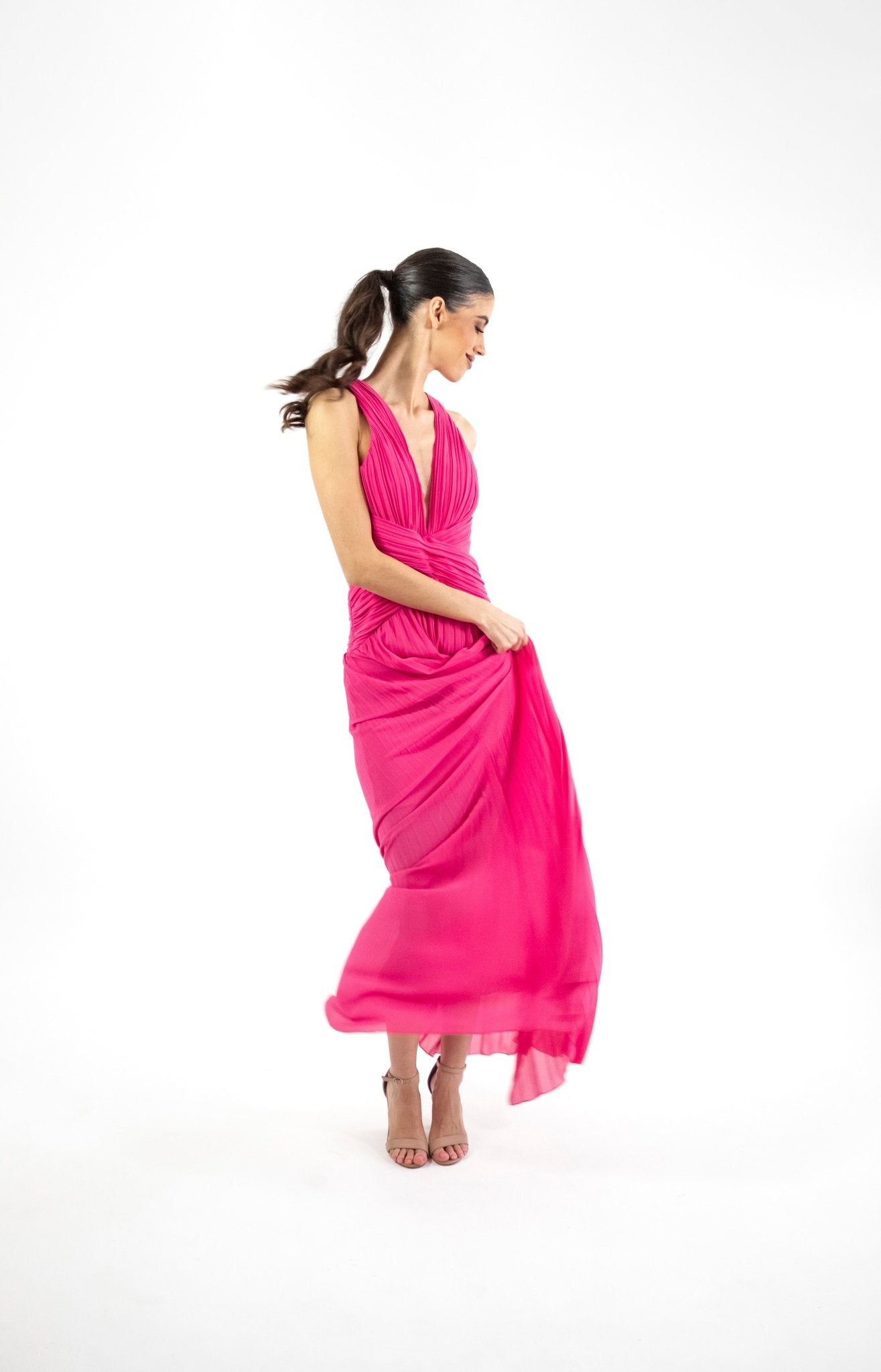 Velma - rosa venta - Lend the Trend renta de vestidos mexico