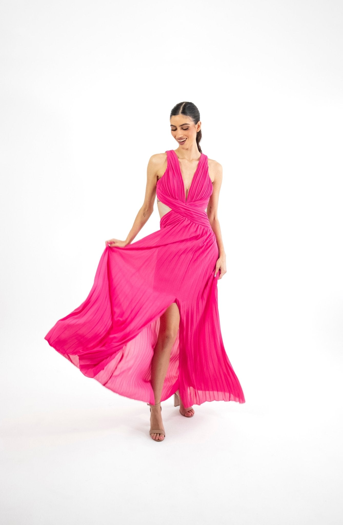 Velma - rosa venta - Lend the Trend renta de vestidos mexico